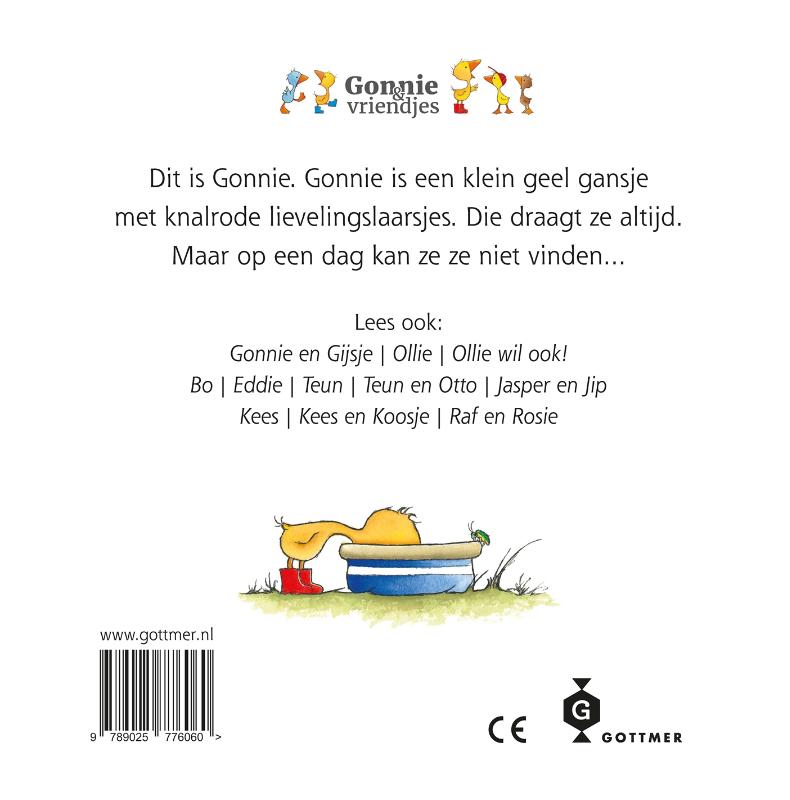 Achterkant van Gonnie