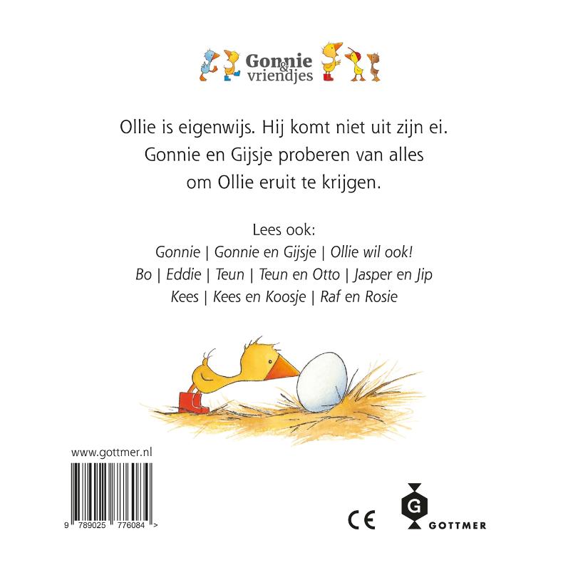 Achterkant van Ollie
