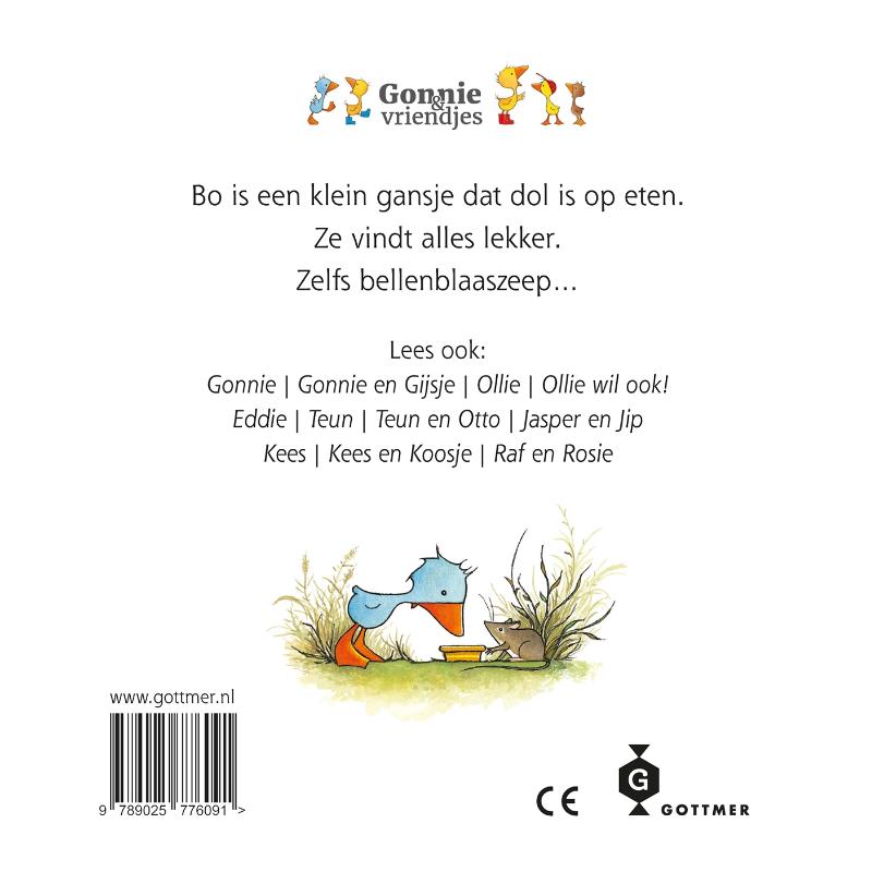 Achterkant van Bo
