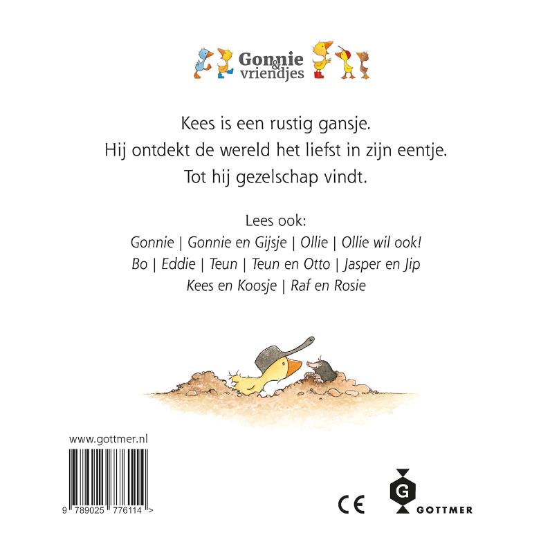 Achterkant van Kees