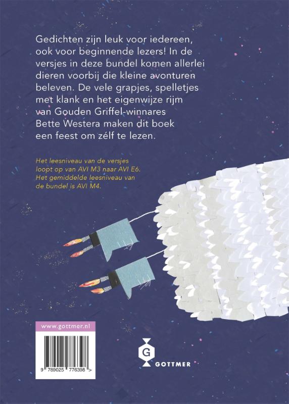 Achterkant van Hidde Haan vloog naar de maan