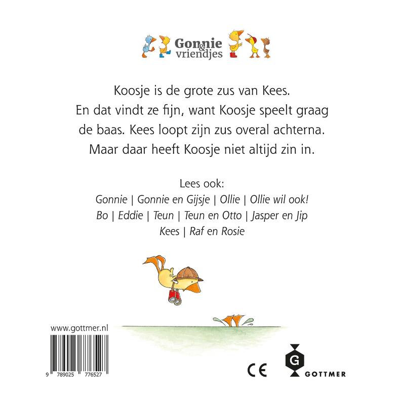 Achterkant van Kees en Koosje