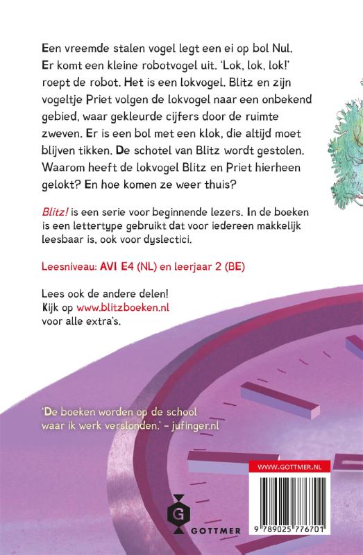 Achterkant van De bol met de klok