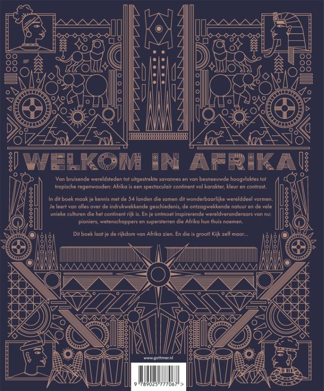 Achterkant van Afrika