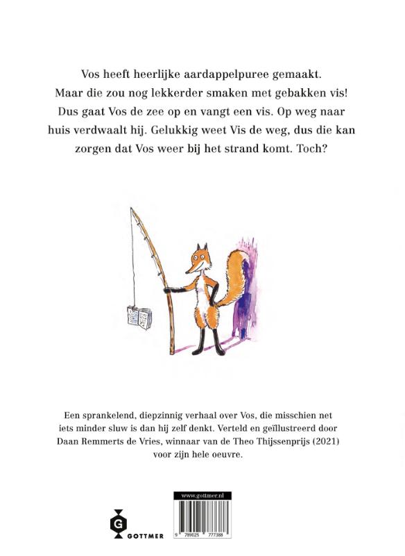 Achterkant van Vos en Vis