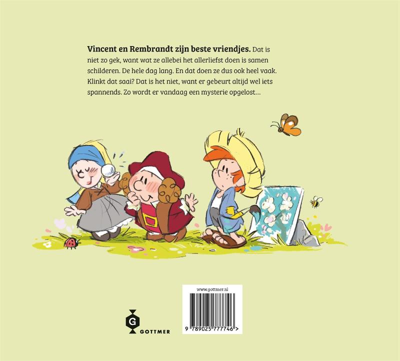 Achterkant van Op zoek naar de parel