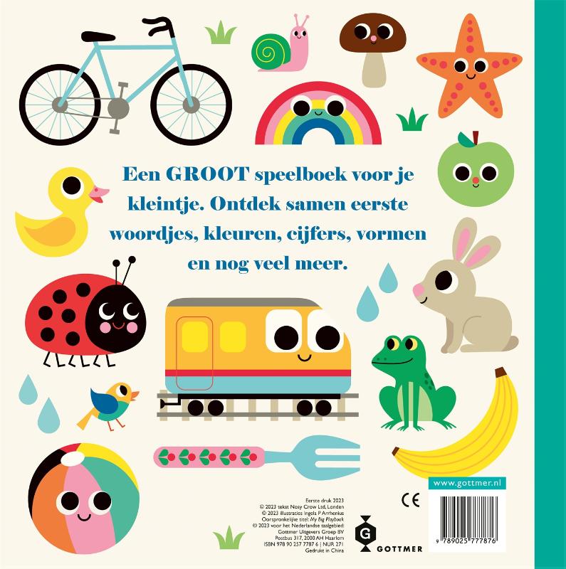Achterkant van Mijn grote speelboek