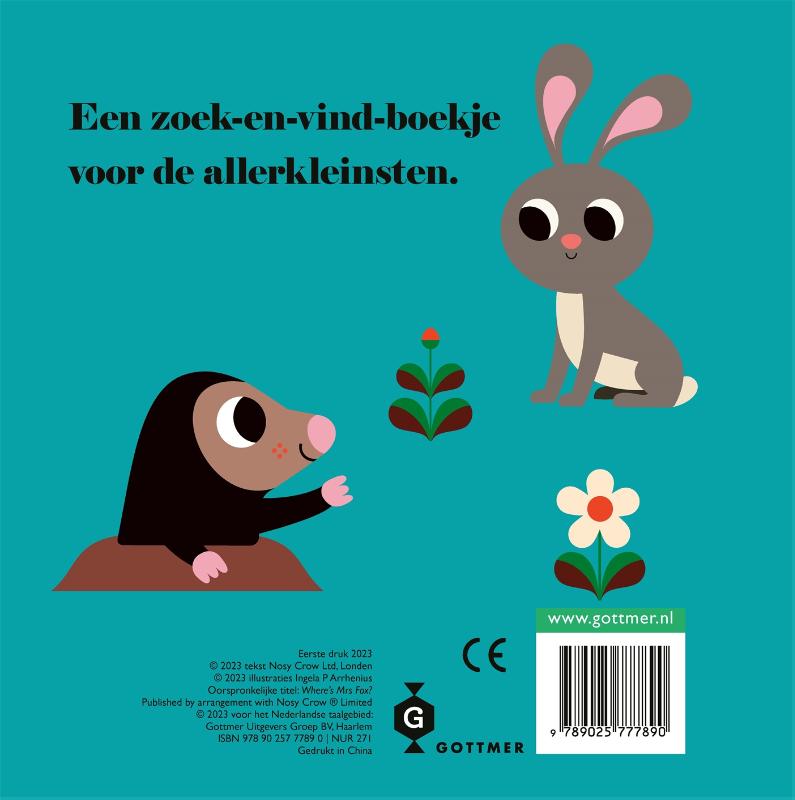 Achterkant van Vos, waar ben je?