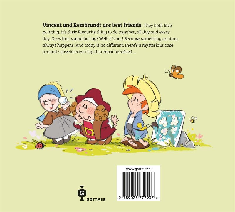 Achterkant van The Missing Pearl
