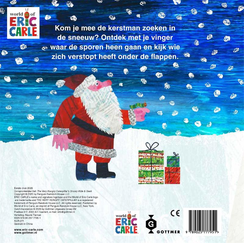 Achterkant van Zoek & vind- In de sneeuw