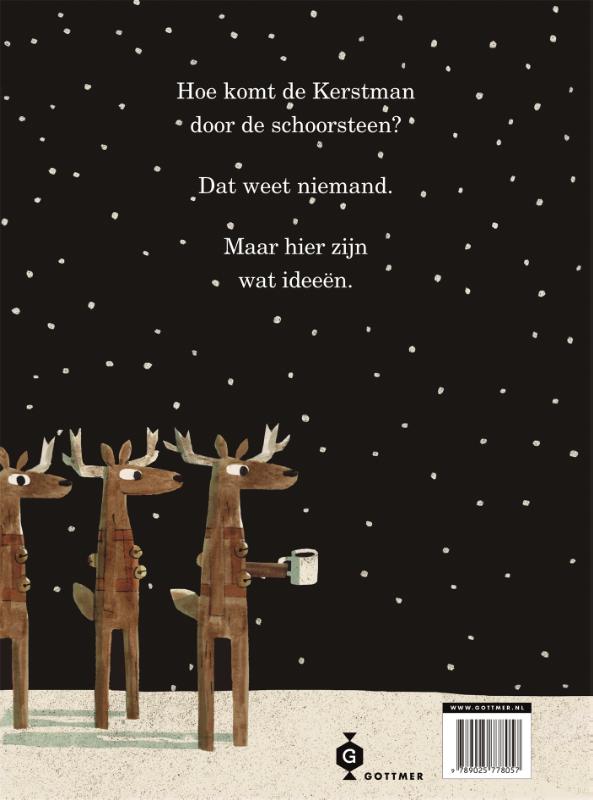 Achterkant van Hoe komt de Kerstman door de schoorsteen?