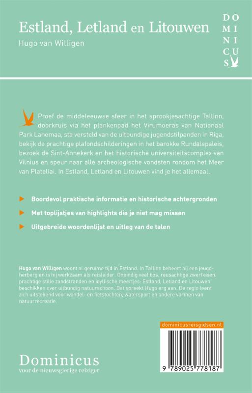 Achterkant van Estland, Letland en Litouwen
