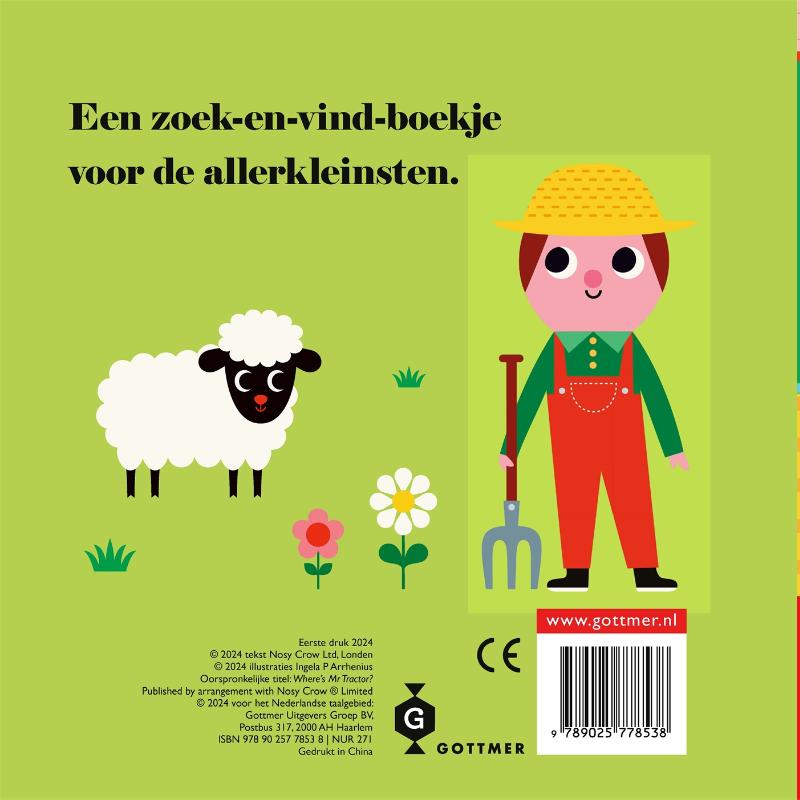 Achterkant van Tractor, waar ben je?