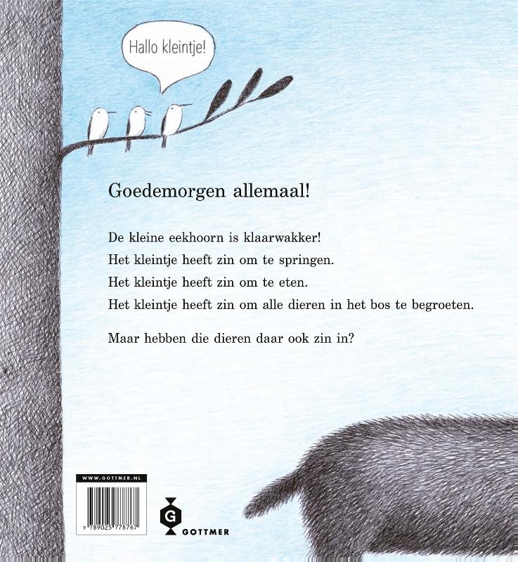 Achterkant van Hallo kleintje!