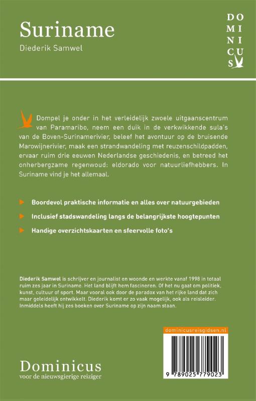 Achterkant van Suriname