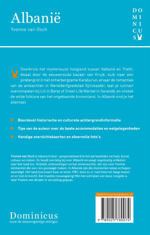 Achterkant van Albanië