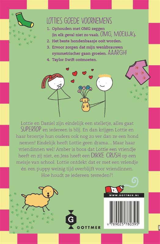 Achterkant van Het bizarre BFF-gedoe van Lottie