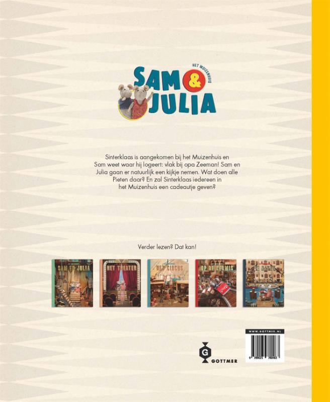 Achterkant van Sinterklaas