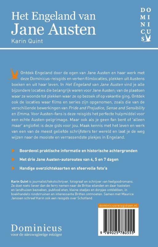 Achterkant van Het Engeland van Jane Austen