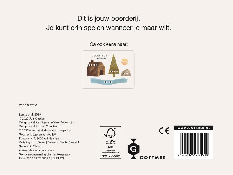 Achterkant van Jouw boerderij