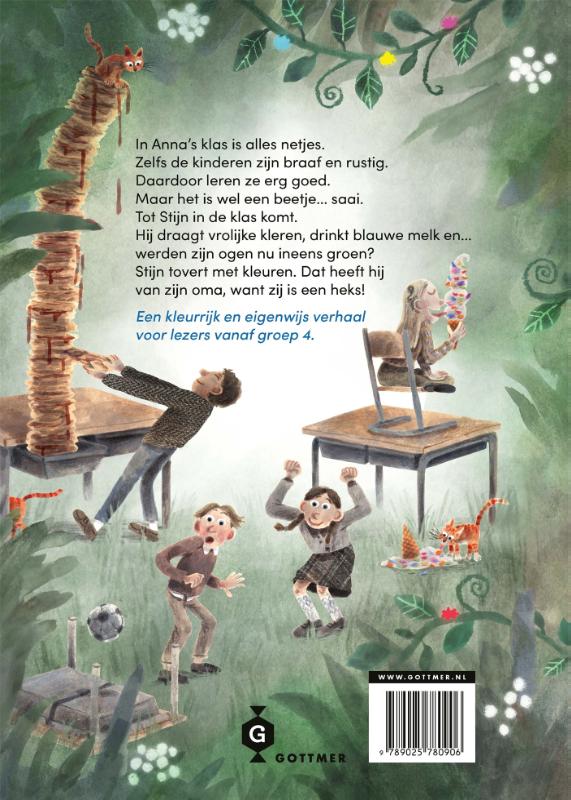 Achterkant van Mijn oma is een heks
