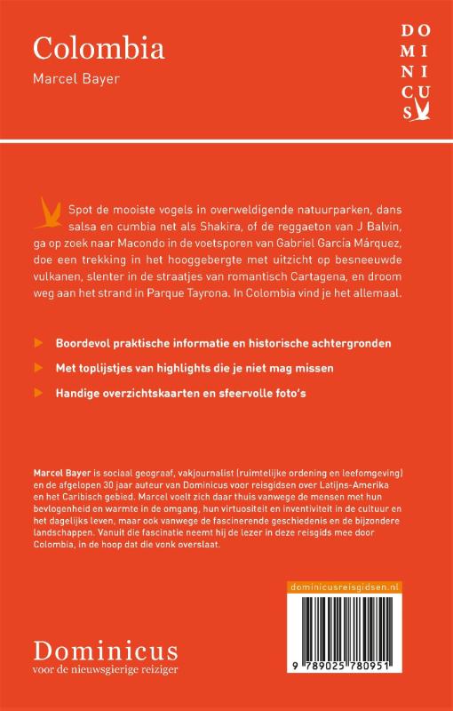 Achterkant van Colombia