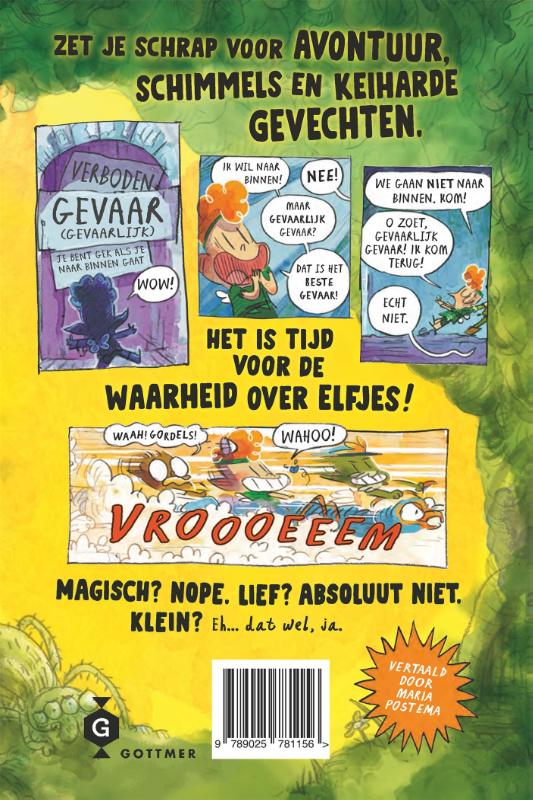 Achterkant van De Etterelfjes