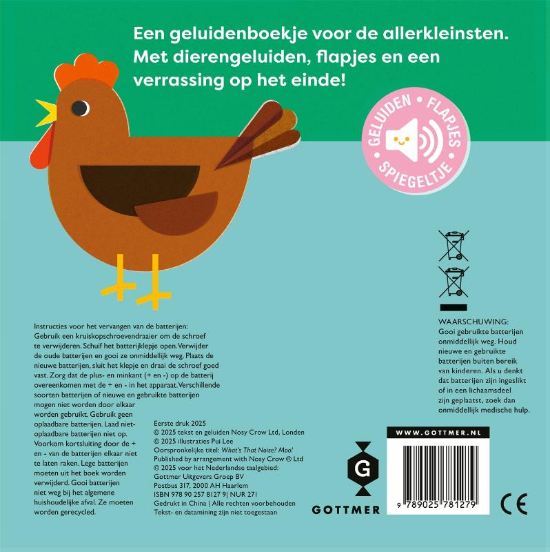 Achterkant van Boe!