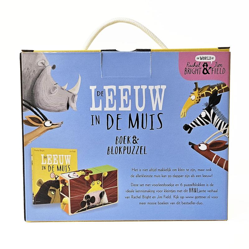 Achterkant van De leeuw in de muis