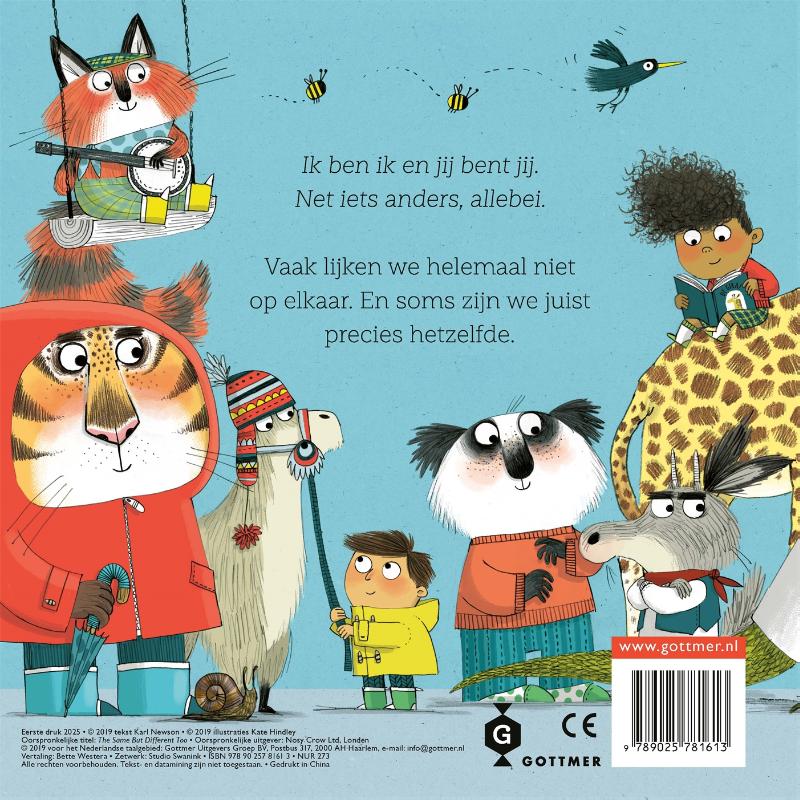 Achterkant van Ik ben ik en jij bent jij