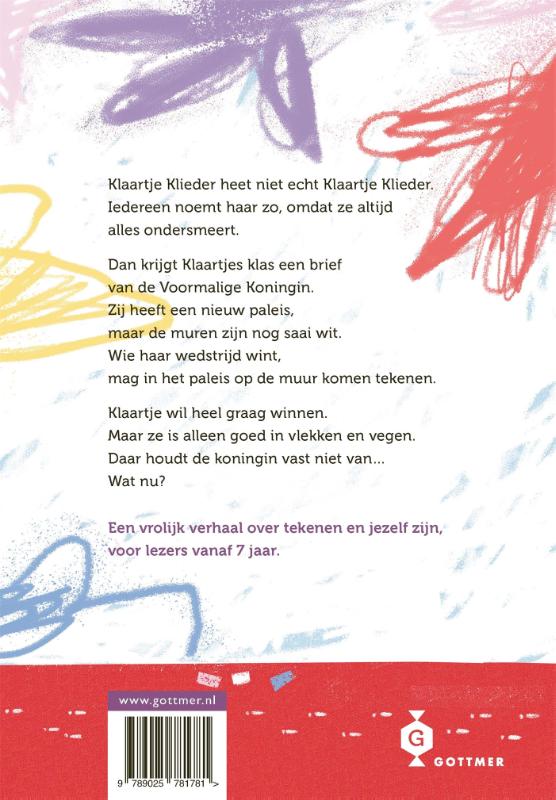 Achterkant van Klaartje Klieder