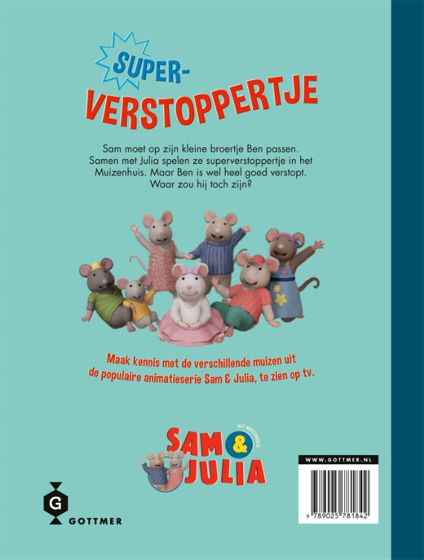 Achterkant van Superverstoppertje