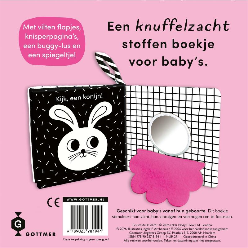 Achterkant van KnuffelPOES