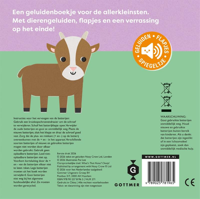 Achterkant van Tjiep!