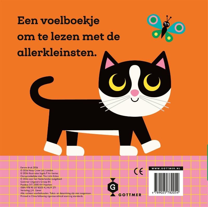 Achterkant van Dit kleine poesje