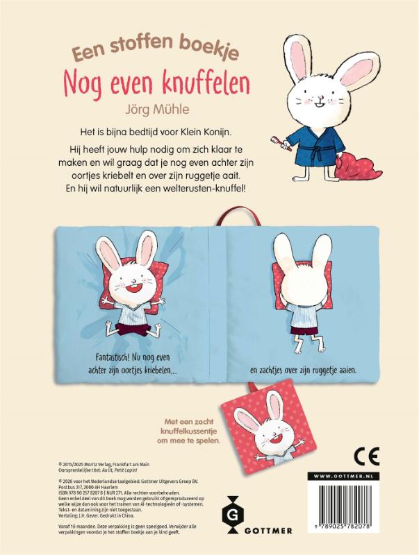 Achterkant van Nog even knuffelen