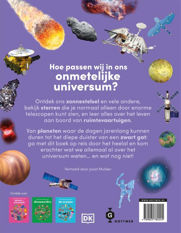 Achterkant van Het kleine boek over sterren en planeten