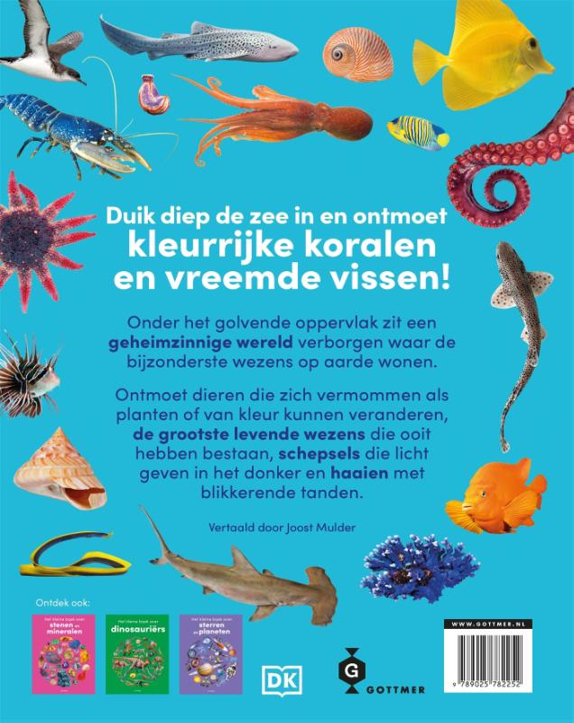 Achterkant van Het kleine boek over de oceaan