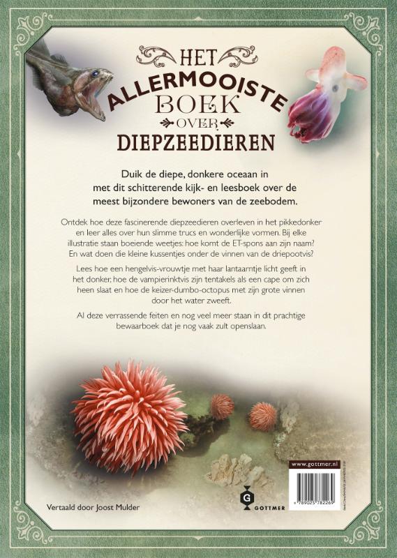 Achterkant van Het allermooiste boek over diepzeedieren