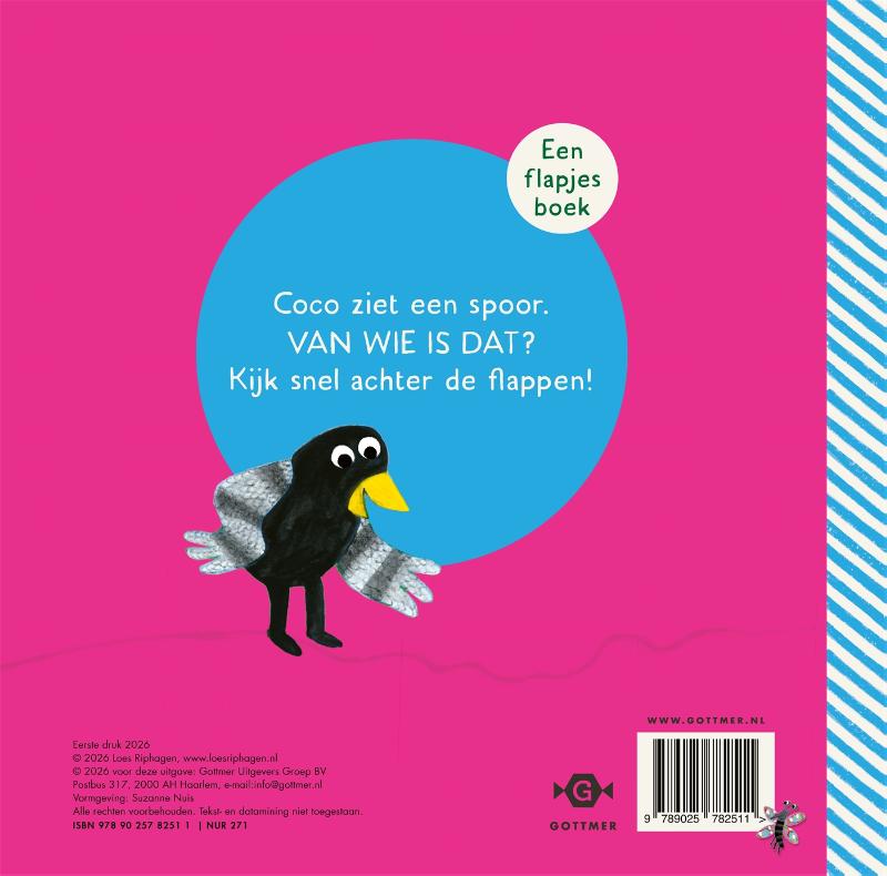 Achterkant van Coco in het park