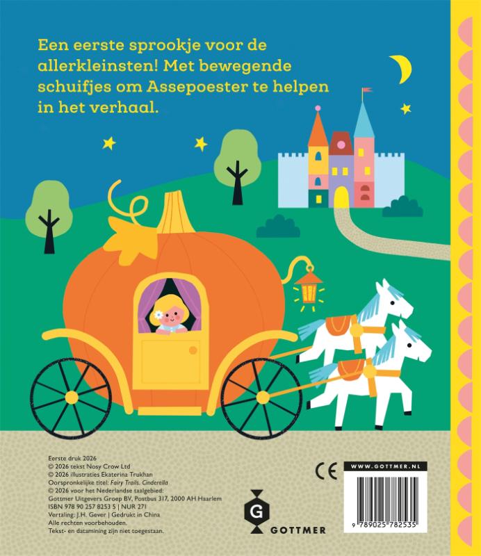 Achterkant van Assepoester