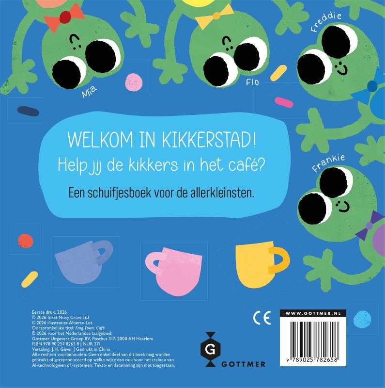 Achterkant van Café