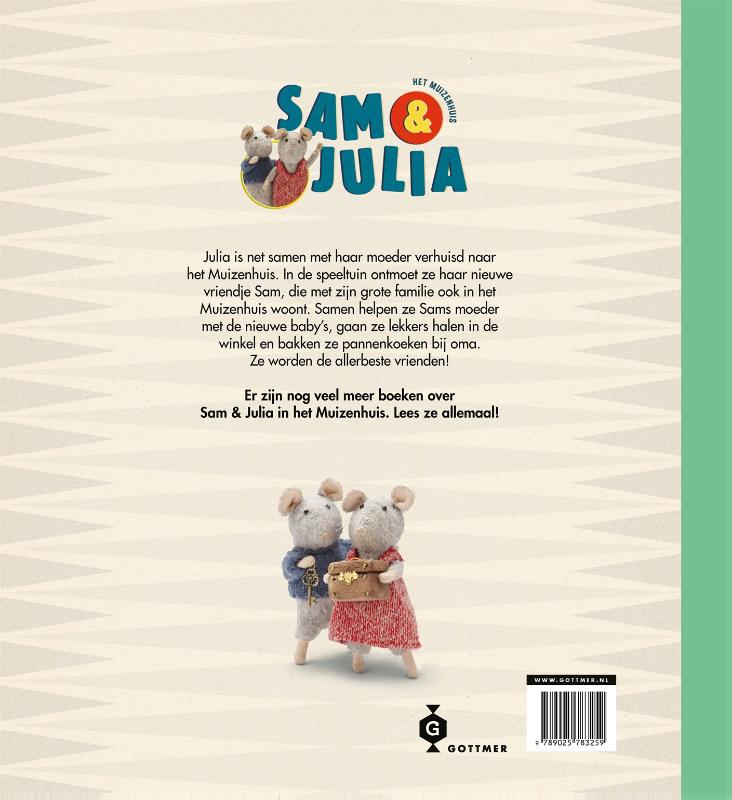 Achterkant van Sam & Julia - Welkom in het Muizenhuis