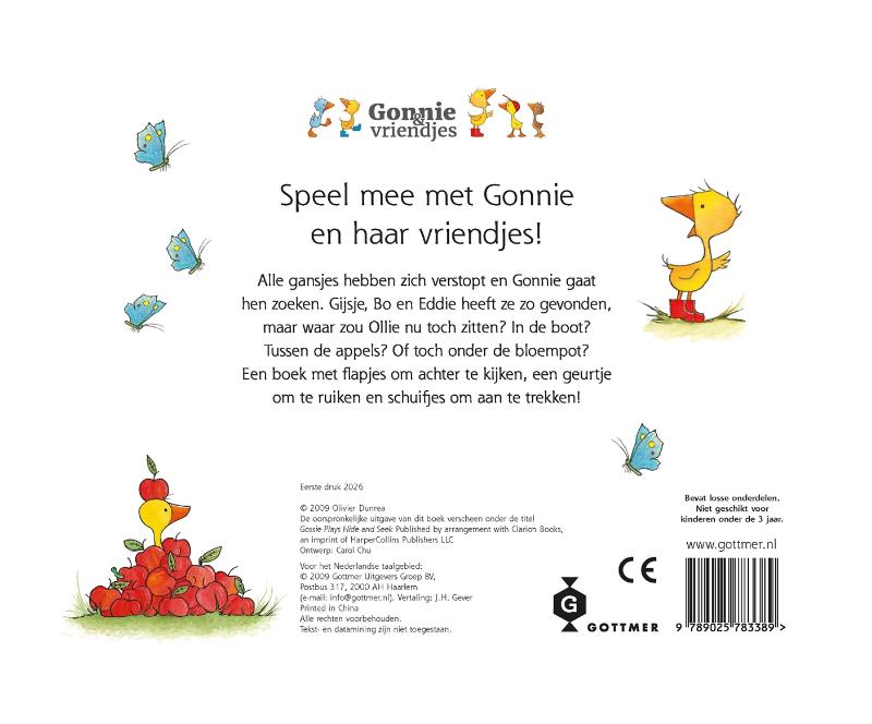 Achterkant van Zoek en vind