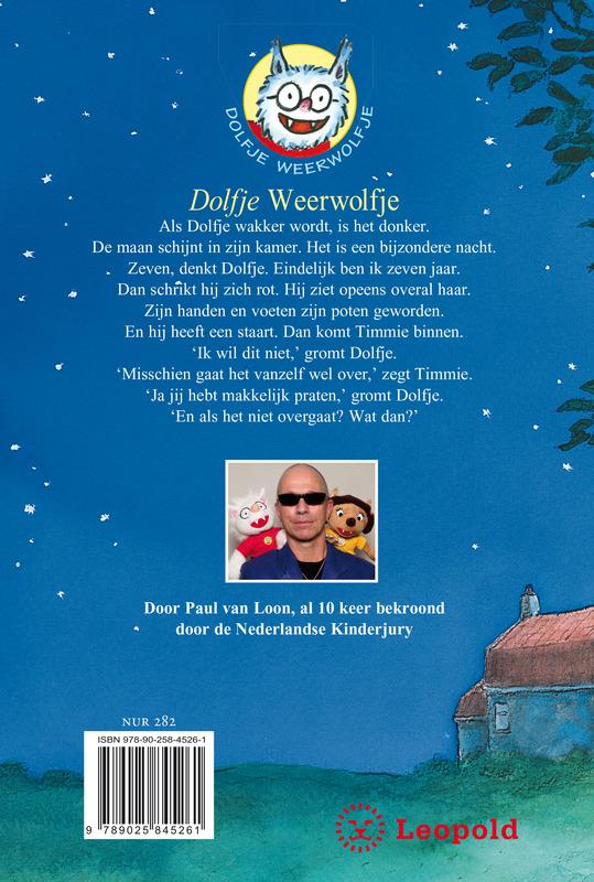 Achterkant van Dolfje Weerwolfje