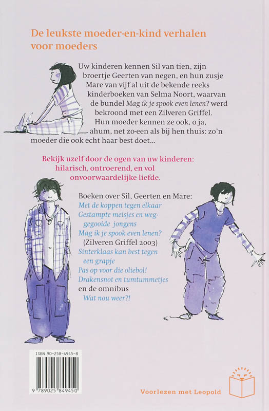 Achterkant van Lieve mama