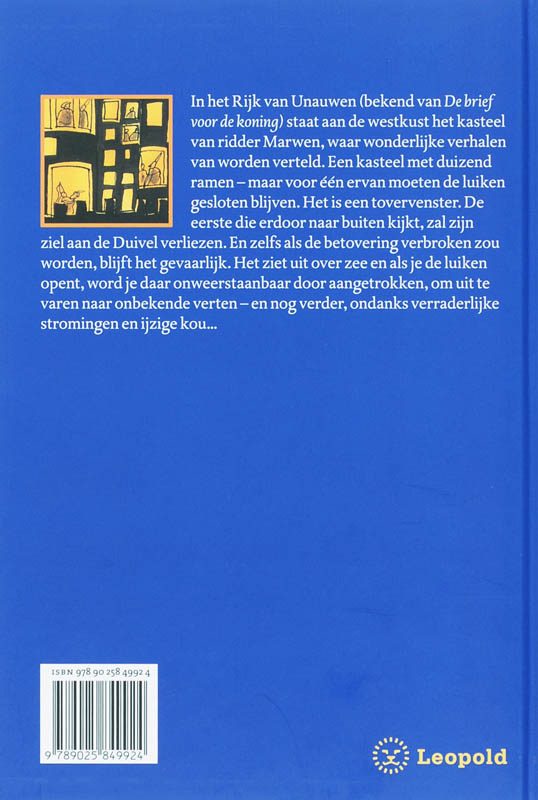 Achterkant van Het gevaarlijke venster