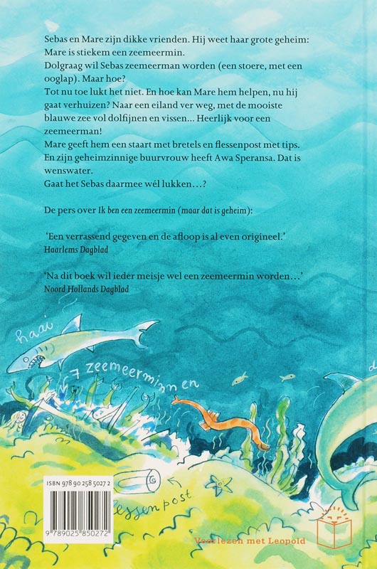 Achterkant van Hoe word ik een zeemeerman?