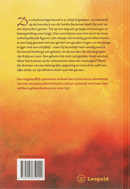 Achterkant van Het vuur van de Kelten