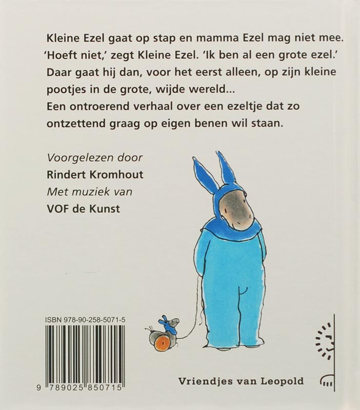 Achterkant van Kleine ezel